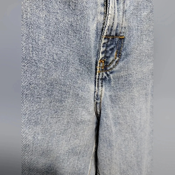 Maurices Bootcut Jeans Light Wash size 11/12 LONG Vintage 90s Distressed Faded - Picture 5 of 8
